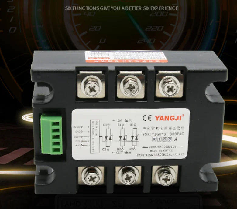 new Three-phase SSR Intelligent AC Voltage Regulating Module YJGU-3R3860A 380V 60A - KOEED [2]