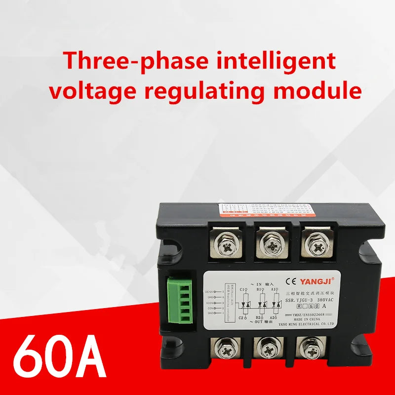 new Three-phase SSR Intelligent AC Voltage Regulating Module YJGU-3R3860A 380V 60A - KOEED [6]