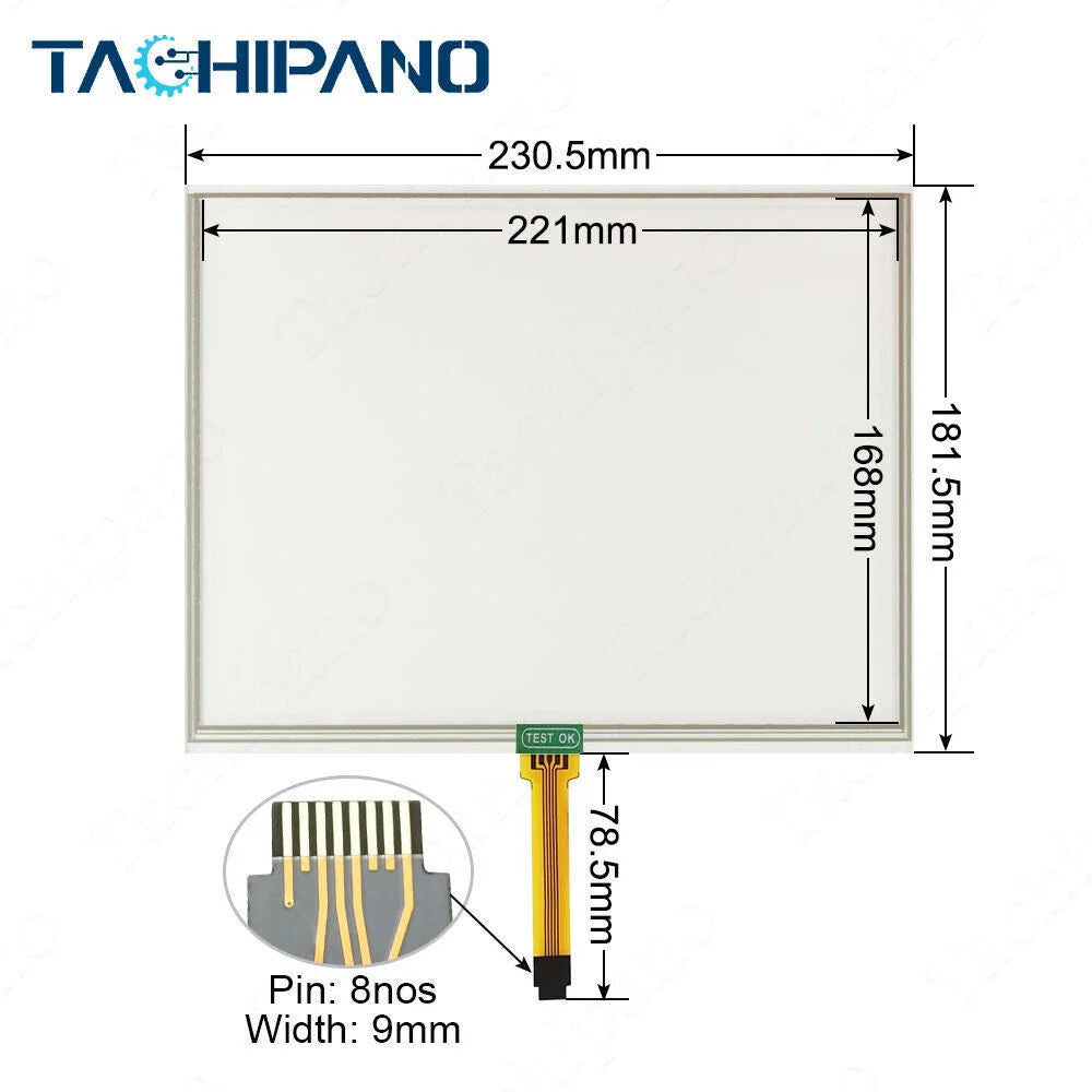 new Touch Screen for PH41216083 REV.A P2163-0207-01468 Touch Panel Glass Replacement - KOEED [6]