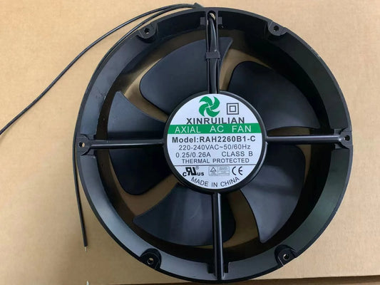 new XINRUILIAN RAH2260B1-C 220V 0.26A 22060 22CM 2-wire high temperature cooling fan - XINRUILIAN [1]