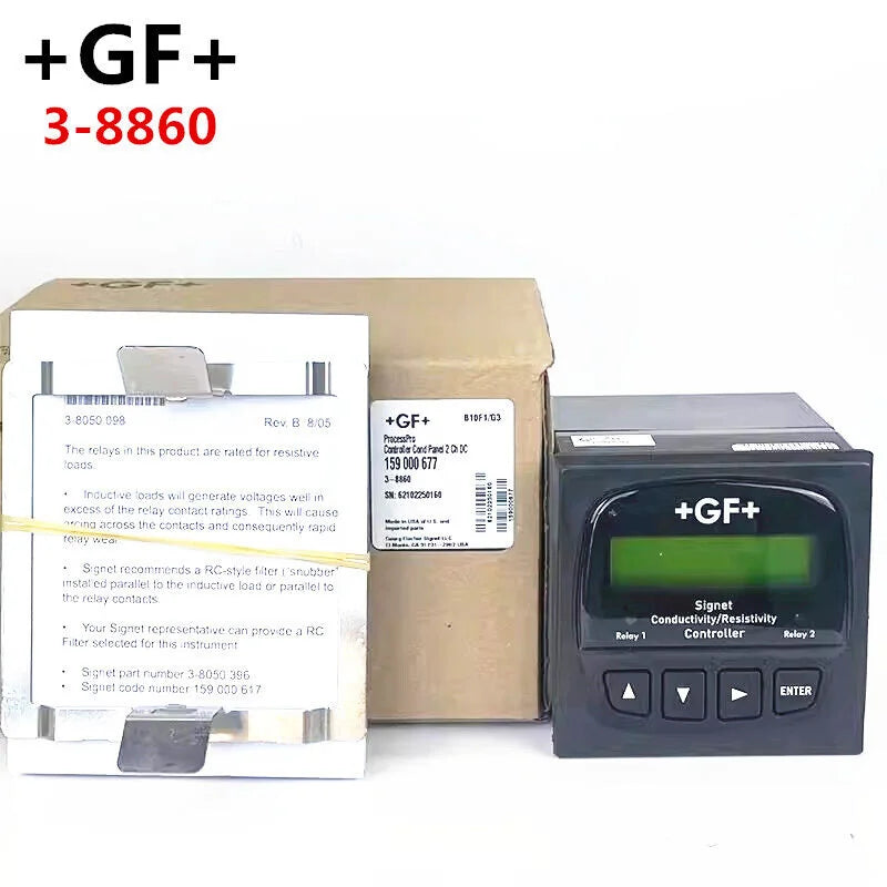 new +GF+ Signet Dual Channel Controller 3-8860 Conductivity/Resistivity Transmitter - BECKHOFF [1]