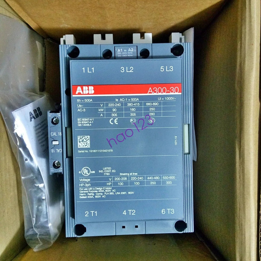 new one ABB A300-30-11 1SFL551001R8011 AC220V AC contactor ship - ABB [3]