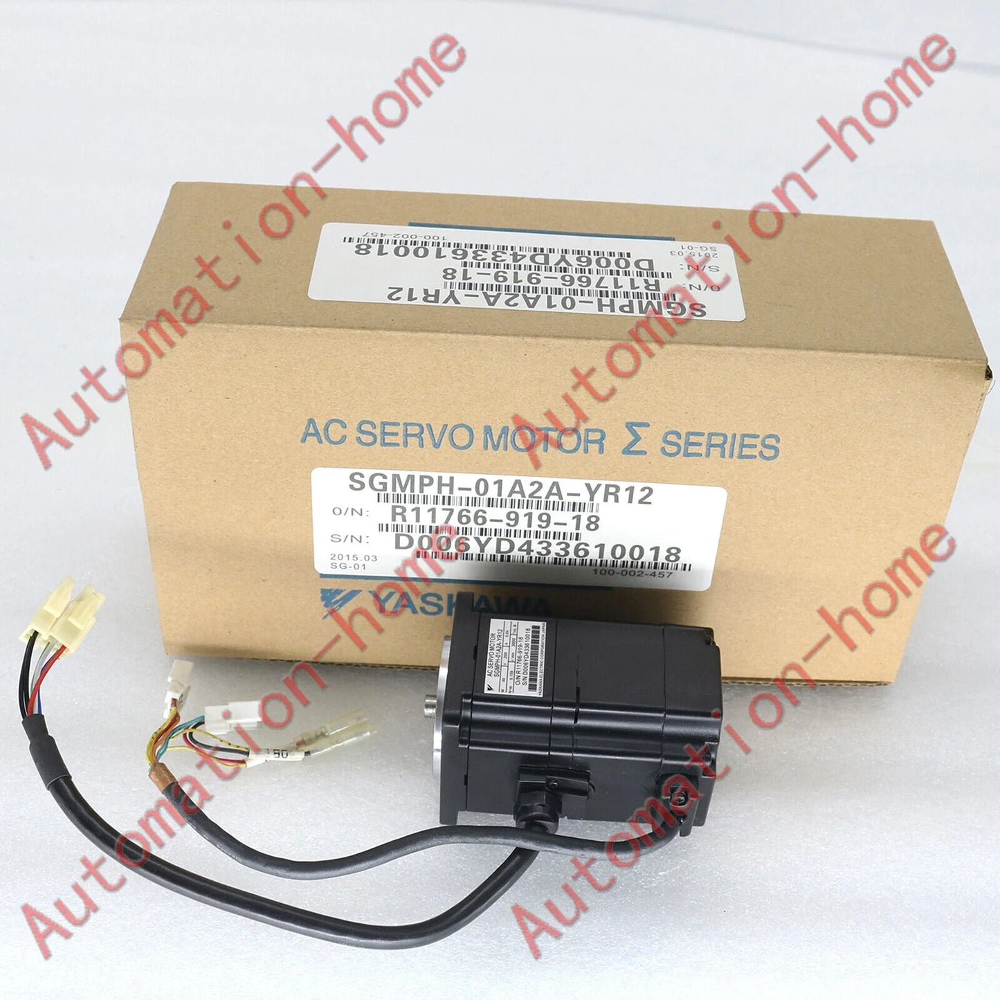 new one Yaskawa SGMPH-01A2A-YR12 servo Motor - YASKAWA [3]