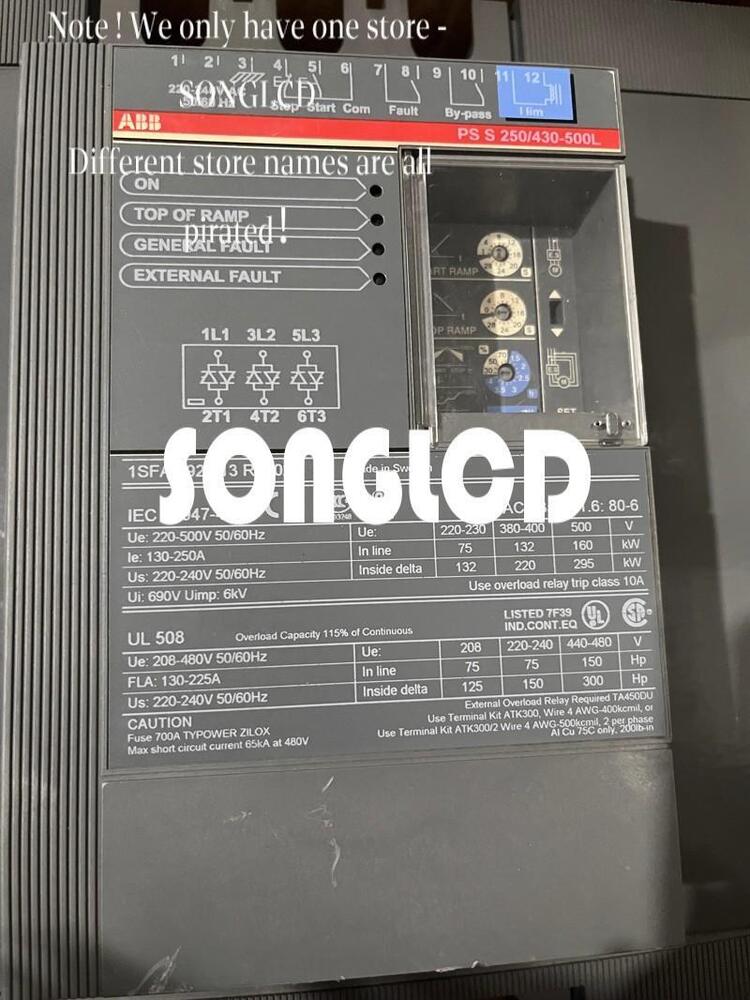 1PCS PS S 250/430-500L 1SFA892013R1002 - BRAND NAME