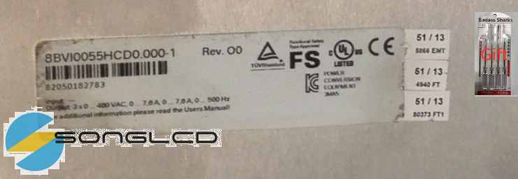 1PCS 8BVI0055HCD0.000-1 8BVI0055HCD00001 - KOEED