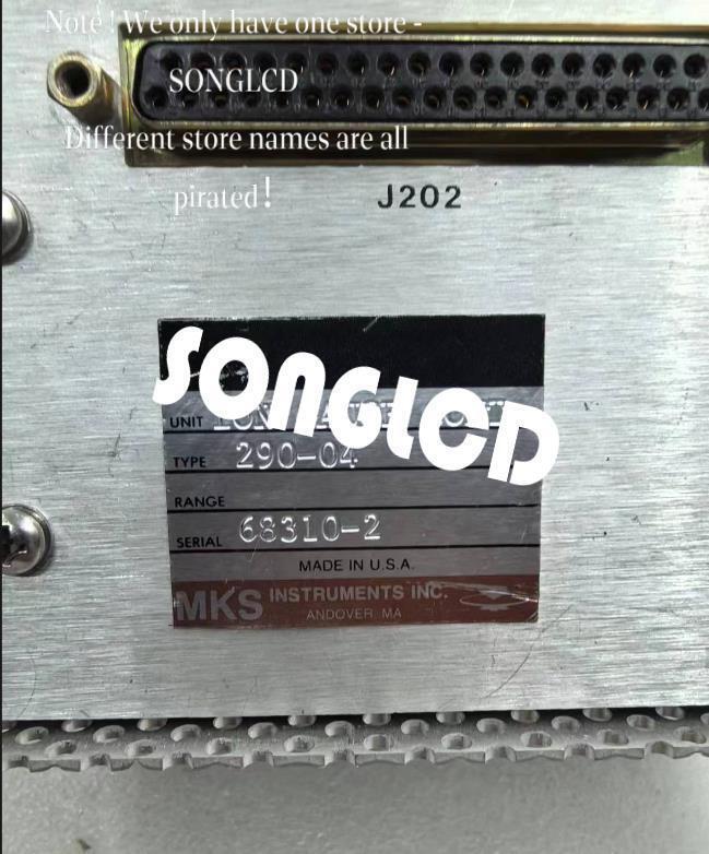 MKS Type 290-04 Vacuum Pressure Transducer Sensor - PLC-RELATED PRODUCT