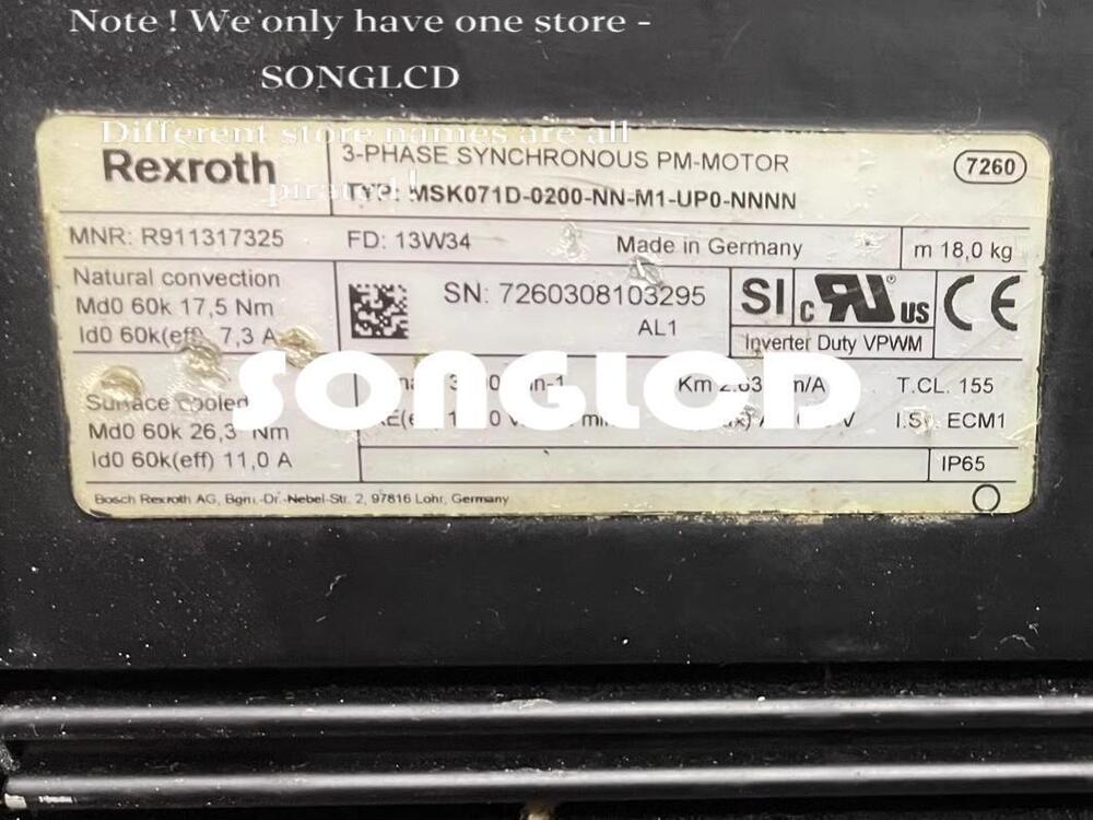 1PCS MSK071D Servo Motor Drive - LEROY MERLIN