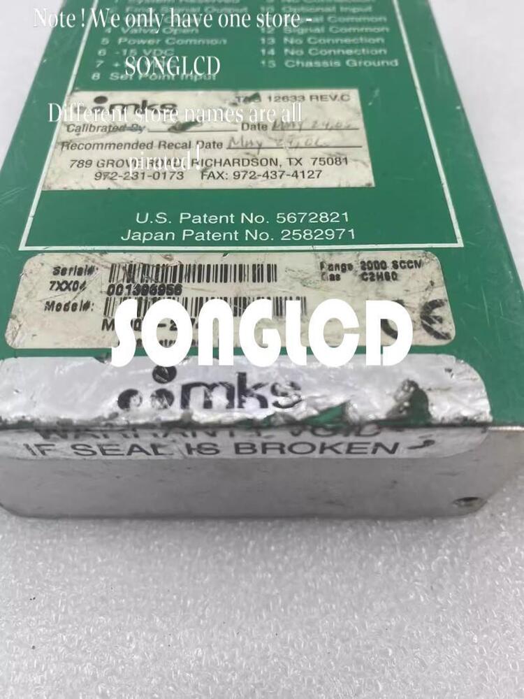 1pcs M100B-25742 C2H60 2000 SCCM Gas Flow Control Module - KOEED