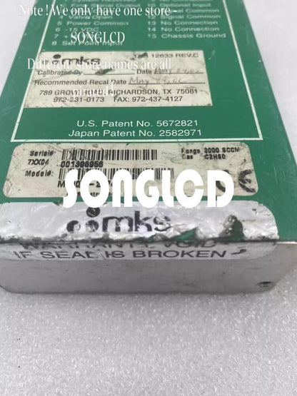 1pcs M100B-25742 C2H60 2000 SCCM Gas Flow Control Module - KOEED