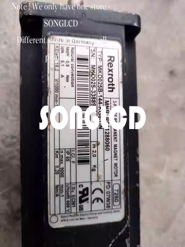 1pcs MKD025B-144-KG0-UN Servo Motor - A SISTER BRAND OF A WELL-KNOWN AUTOMATION COMPANY