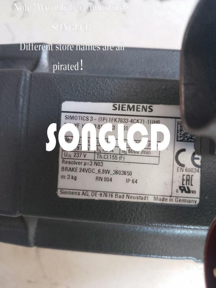 1PCS 1FK7033-4CK71-1UH0 Servo Motor - OMRON