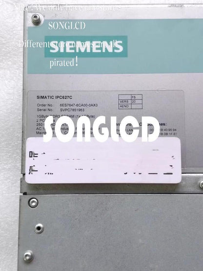 SIMATIC IPC627C FE Industrial PC 6ES7647-6CA00-0AX0 - SIMATIC