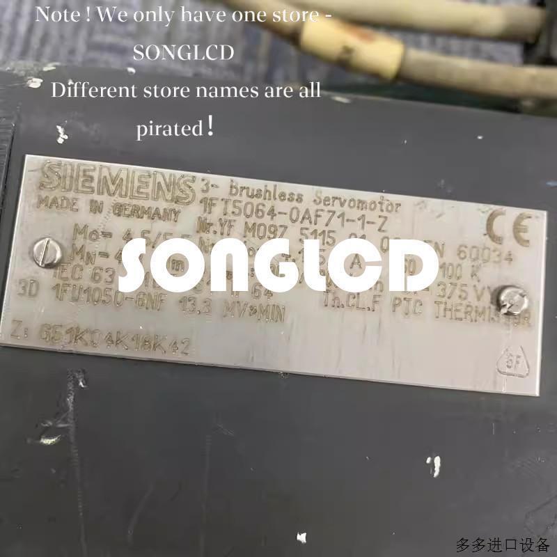 1PCS 1FT5064-0AF71-1-Z Servo Motor - OMRON
