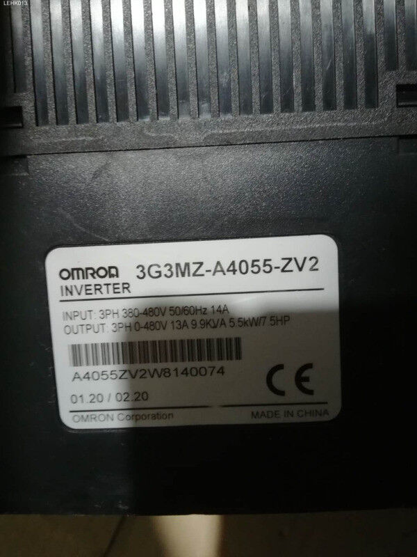 3G3MZ-A4055-ZV2: High-Performance Industrial Programmable Controller - SIEMENS
