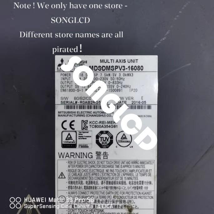 1PCS MDSDMSPV3-16080 Servo Drive Module - MDS