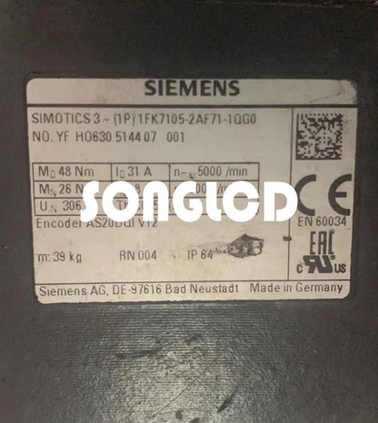 1PCS 1FK7105-2AF71-1QG0 Servo Motor - GENEVA