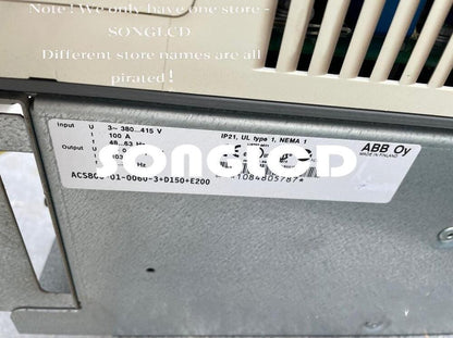 Single PCS ACS800-01-0060-3+D150+E200 Motor Drive - PCS