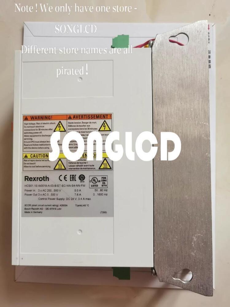 1pcs HCS01.E-W0018-A-03-B-ET-EC-NN-S4-NN-FW Servo Drive - HCS ENGINEERING