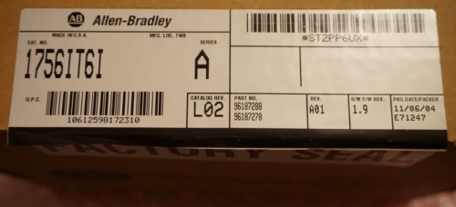 NEW Allen-Bradley 1756-IT6I Compact I/O Module - ALLEN-BRADLEY