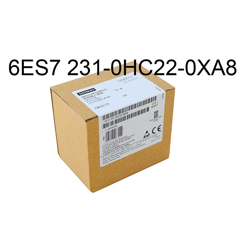 Unopened Siemens 6ES7231-0HC22-0XA8 6ES7 231-0HC22-0XA8 PLC New In Box