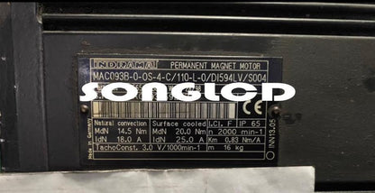 MAC093B-0-0S-4-C/110-L-0/DI594LV/S004 - 1PCS - KOEED