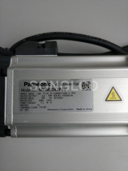 Panasonic Servo Motor MHMJ042P1U NEW - PANASONIC