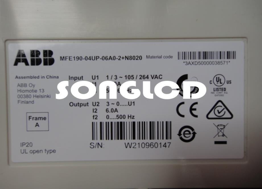 MFE190-04UP-06A0-2+N8020 High-Quality 1PCS Component - OMRON