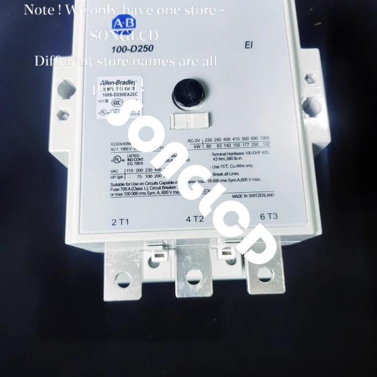 1PCS New 100S-D250EA22C Motor Starter - DELTA MOTOR CONTROLS