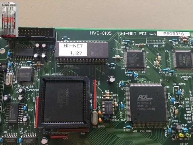 1pcs hvc-0105 hi-net pci ver.3 - KOEED