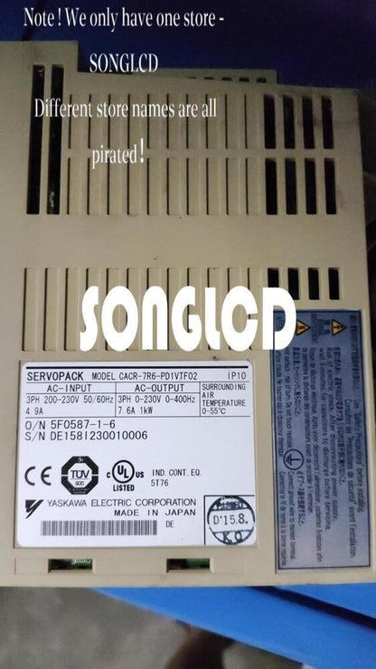 CACR-7R6-PD1VTF02 Industrial Servo Drive - CACR