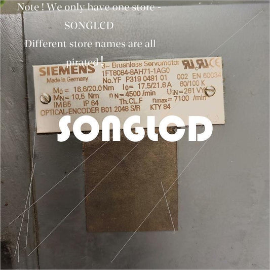 1PCS 1FT6084-8AH71-1AG0 Servo Motor - XYZZY