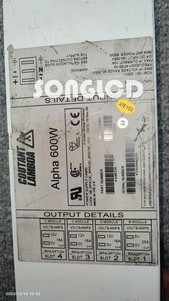 1PCS S-Alpha600 Model J60033 for Enhanced Performance - S-ALPHA
