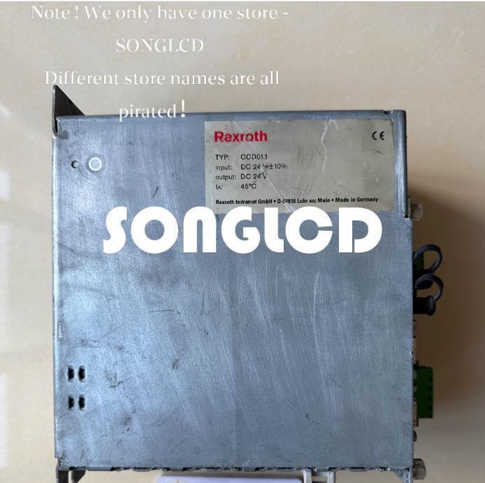 Bosch Rexroth CCD01.1-KE20-01-FW Servo Controller - BOSCH REXROTH