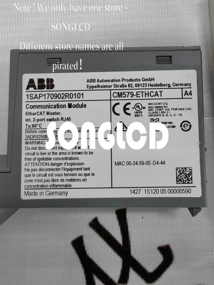 CM579-ETHCAT 1SAP170902R0101 Interface Module - A&D