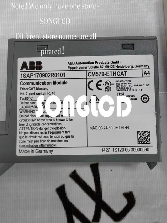 CM579-ETHCAT 1SAP170902R0101 Interface Module - A&D