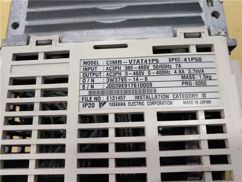 Yaskawa VS-606V7 CIMR-V7AT41P5 Variable Frequency Drive - YASKAWA