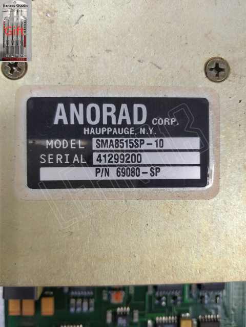 1pcs Anorad SMA8515SP-10 69080-SP Precision Component - KOEED
