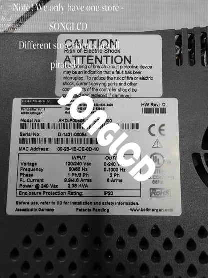 1PCS AKD-P00606-NBCC-D000 Servo Drive Module - KOEED