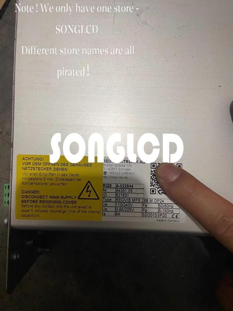 MFS268-DP REOVIB Digital Frequency Converter 268.64 DP 24V - MFS