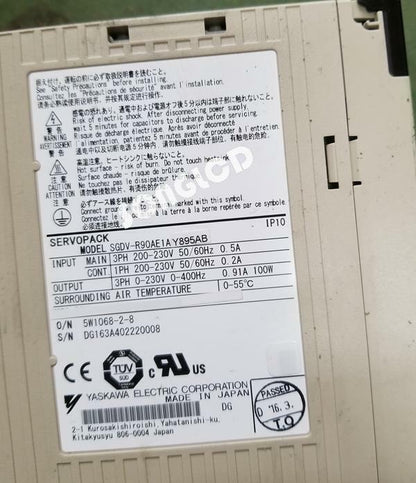 1PCS SGDV-R90AE1A002000 - KOEED