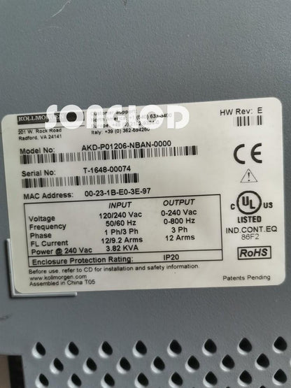 1PCS AKD-P01206-NBAN-0000 - KOEED