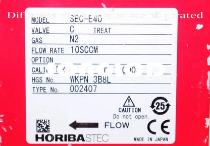 1pcs Sec-E40 N2 10 SCCM Gas Mass Flow Controller - SEC
