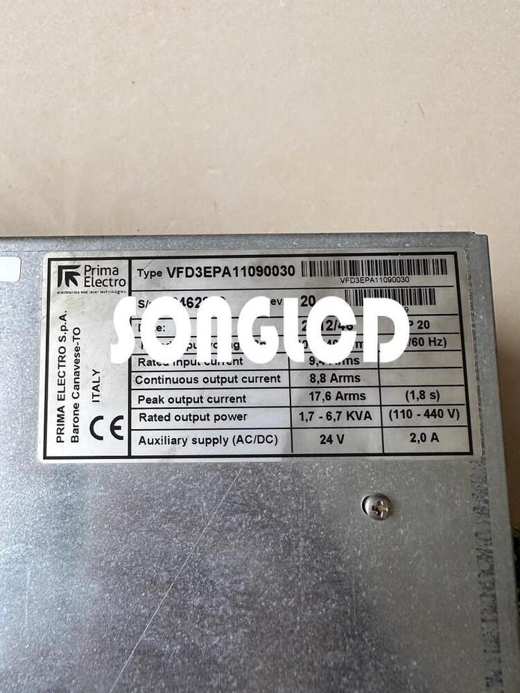 VFD3EPA11090030 Variable Frequency Drive 1PCS - KOEED
