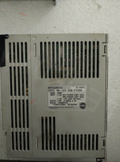 Mitsubishi MR-J2S-40B-PY096 Servo Motor and Drive System - KOEED