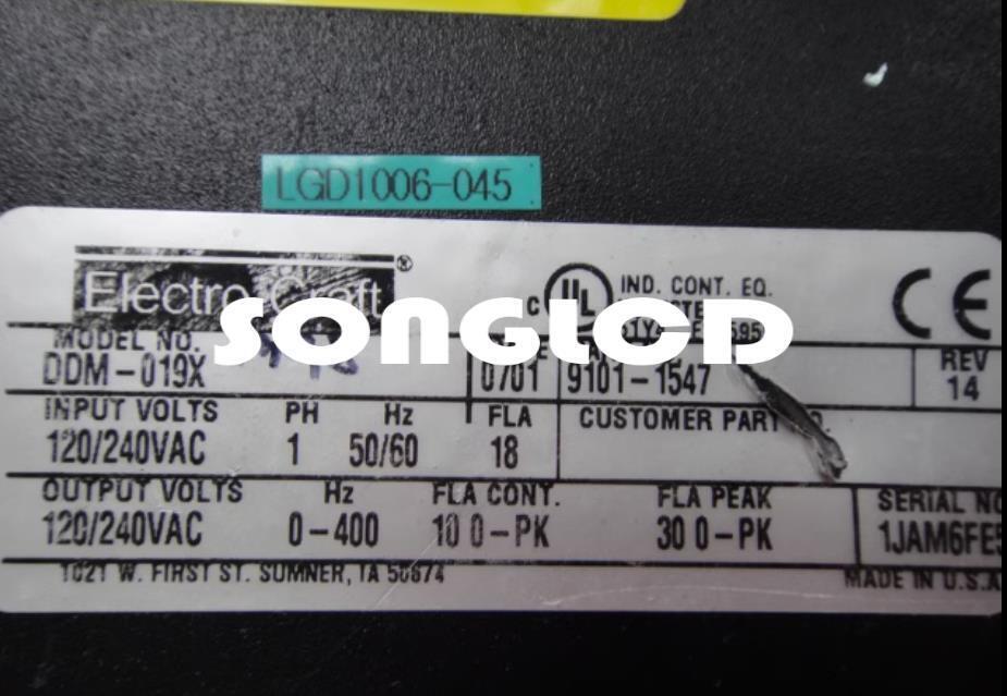Allen-Bradley 1398-DDM-019X Servo Drive 24-480V 3-Phase - ALLEN-BRADLEY