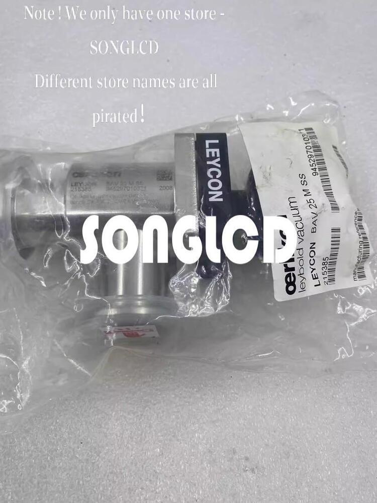 1PCS NEW Leycon BAV 25M SS Vacuum KF25 - LEYCON