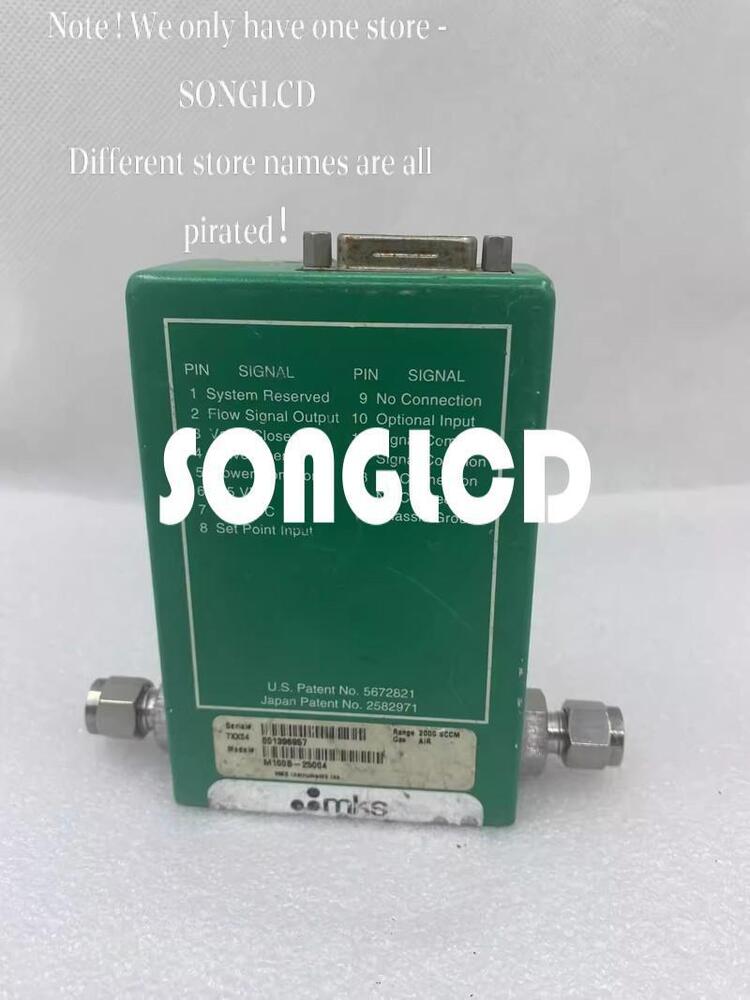 1pcs M100B-25004 Air Flow Meter 2000 SCCM - OMRON