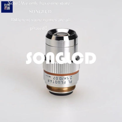 1PCS PL FLUOTAR 2.5x/0.07 Objective Lens - OPHTHALMO-PRECISION SYSTEMS