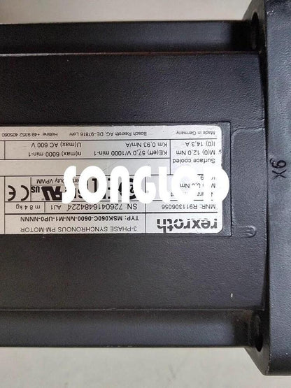Bosch Rexroth MSK060C-0600-NN-M1-UP0-NNNN Servo Motor - BOSCH REXROTH