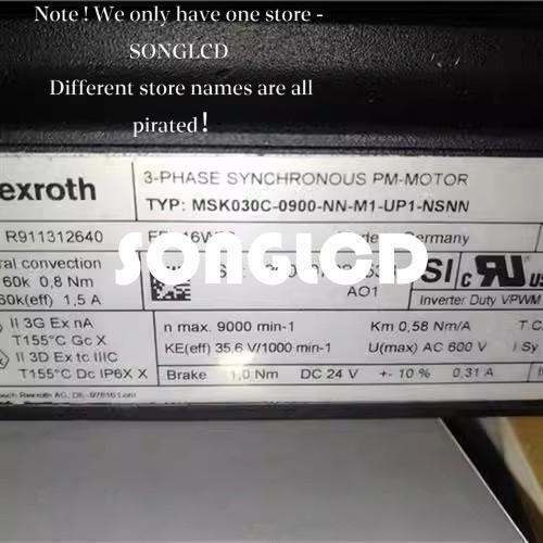1PCS MSK030C-0900 Servo Motor NN-M1-UP1-NSNN - KOEED